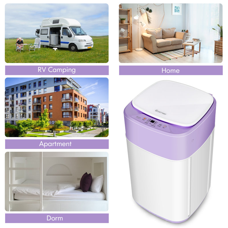 Costway 1 cu. ft. High Efficiency Portable Washer & Reviews Wayfair